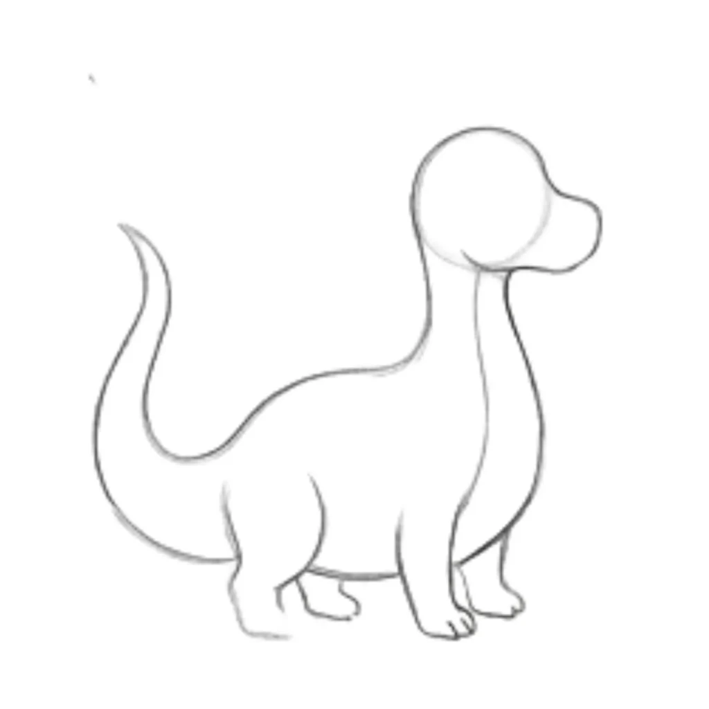 Step 5: Shape the Face And Legs