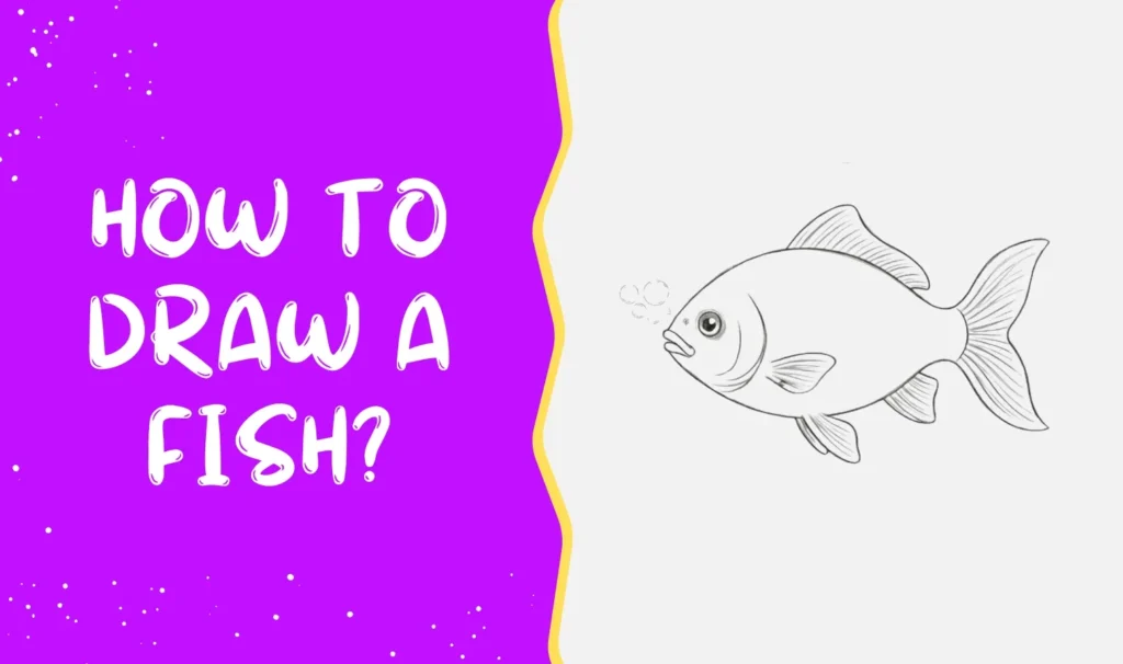 How to draw a fish?