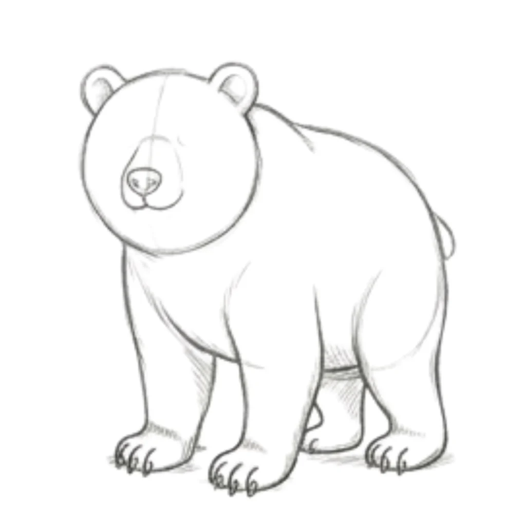 Step 13_ Bear Nose Shape
