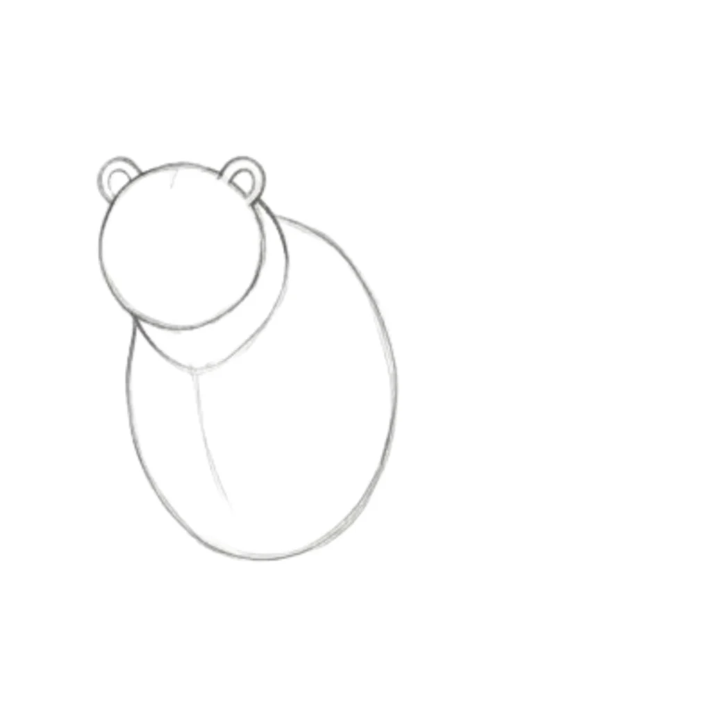 Step 4_ Bear Neck and Body Line