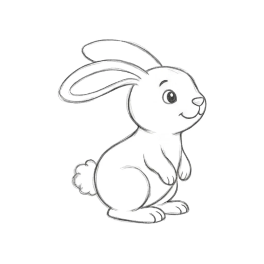 Step 7_ Add Ear and Body Details