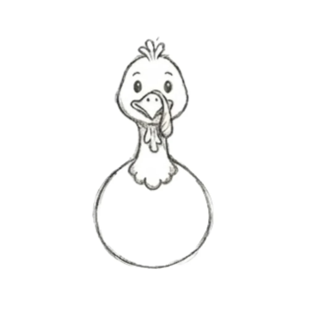 Step 8. Add Head Feathers and Expression