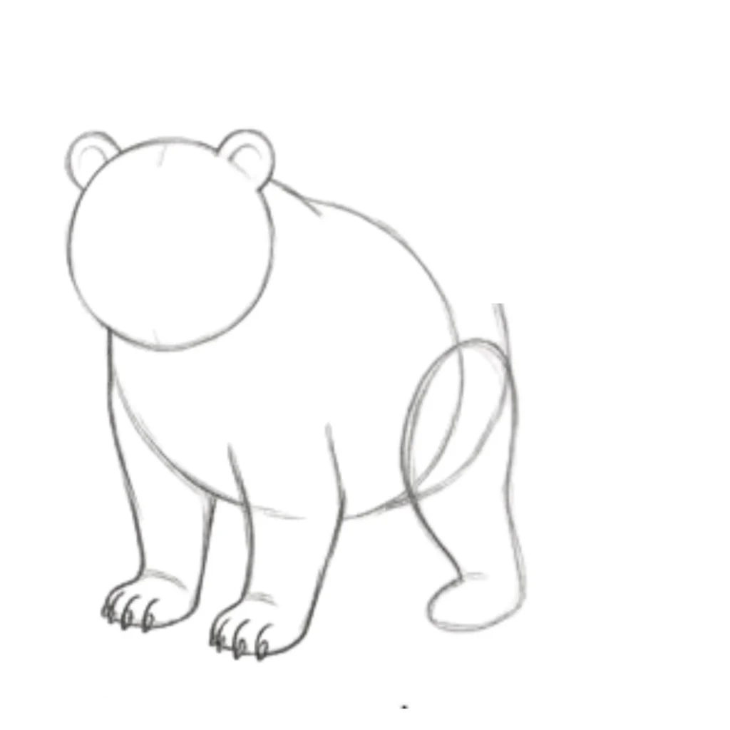 Step 8_ Bear Left Leg