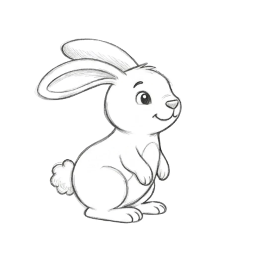 Step 8_ Draw Facial Features and Expression