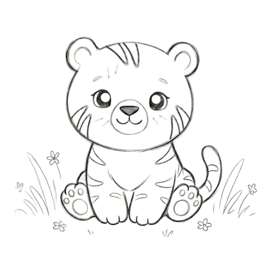 Step 11: Add Face Stripes and Background