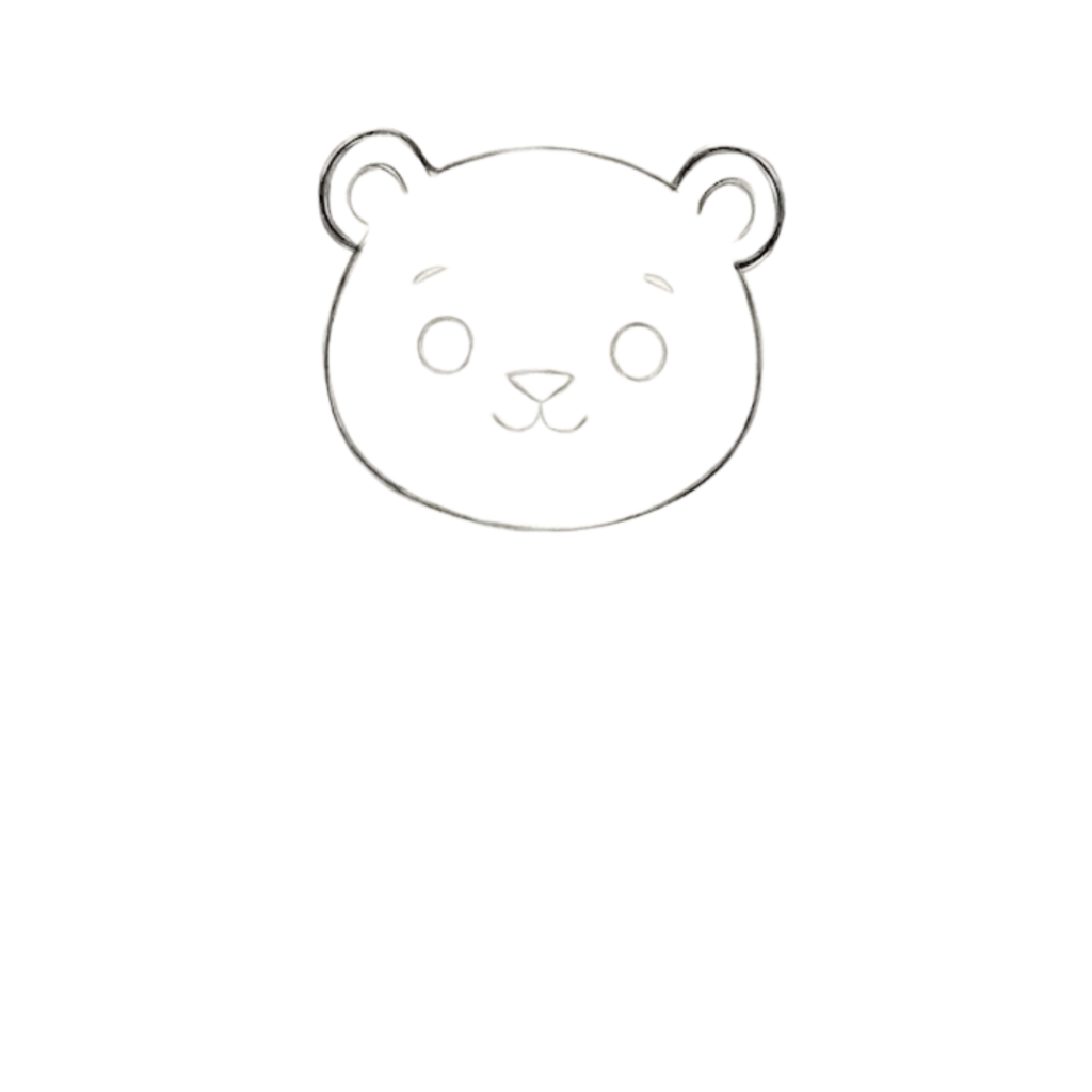Step 3: Add Nose and Mouth