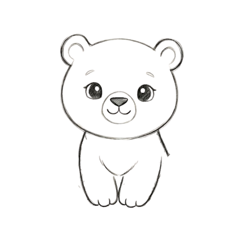 Step 6: Draw the Body Shape