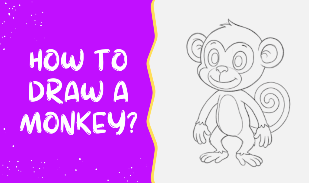 How to draw a monkey