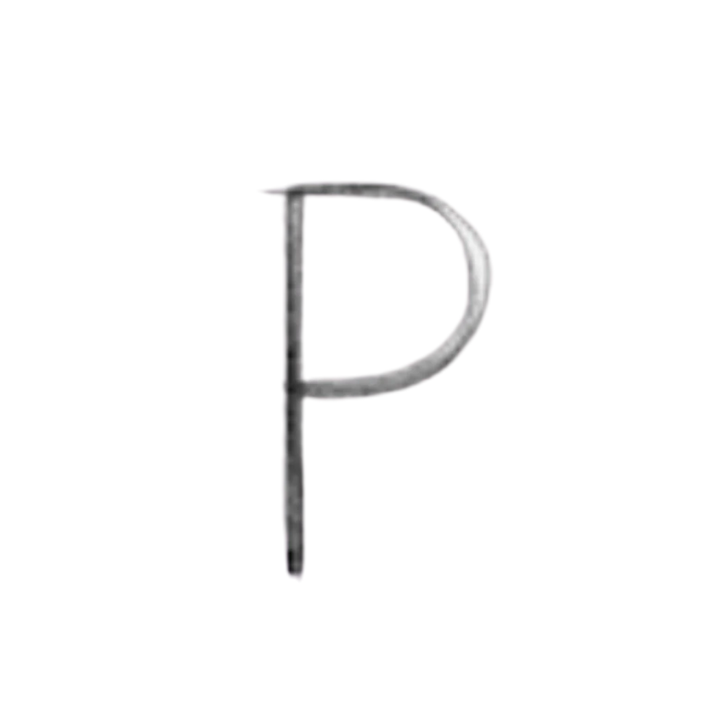 Step 1 Sketch the Letter "P"