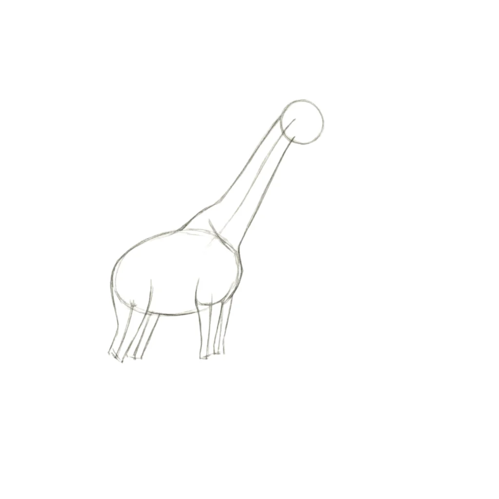 Step 3 – Sketch the Legs