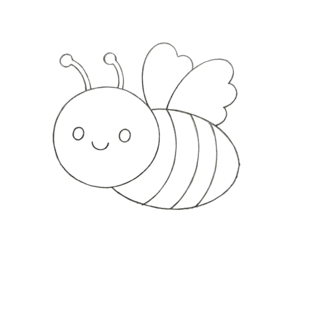 Step 6 – Draw the Tiny Legs