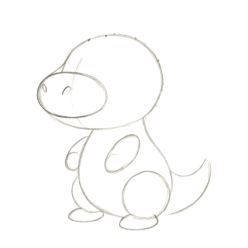 Step 7: Add the Snout and Nose