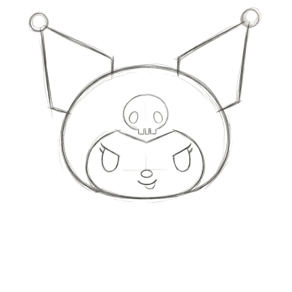 Step 5 Draw Face Details