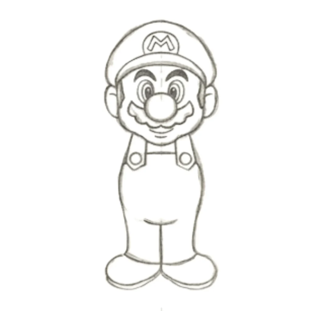 Step 7 Draw Legs