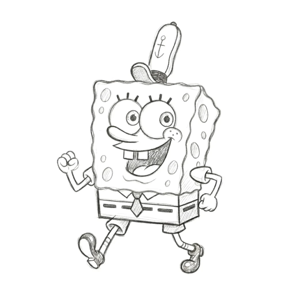 Step 11 Draw Legs