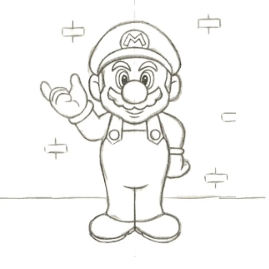 Step 9 Draw Right Hand