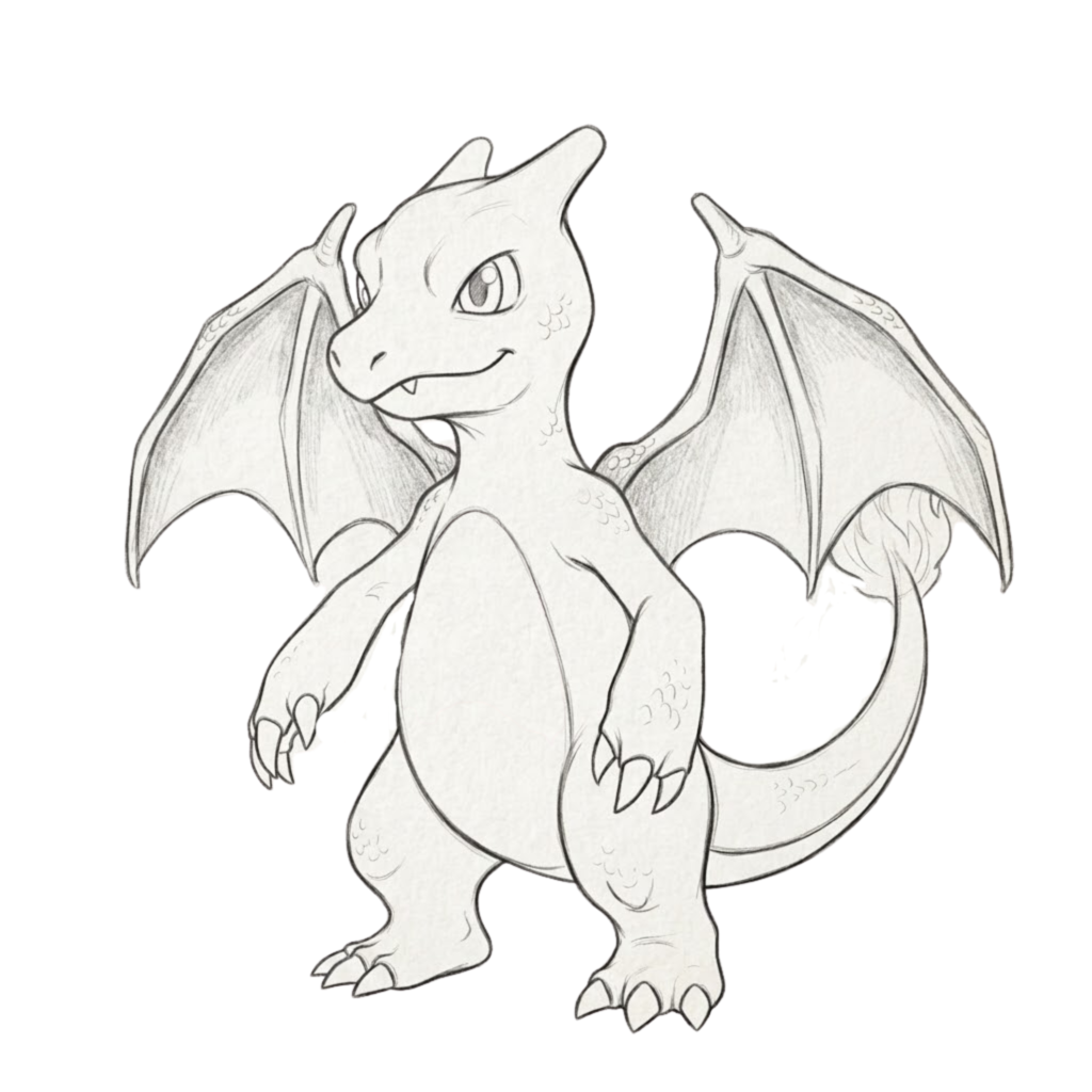Step 6 Draw Tail