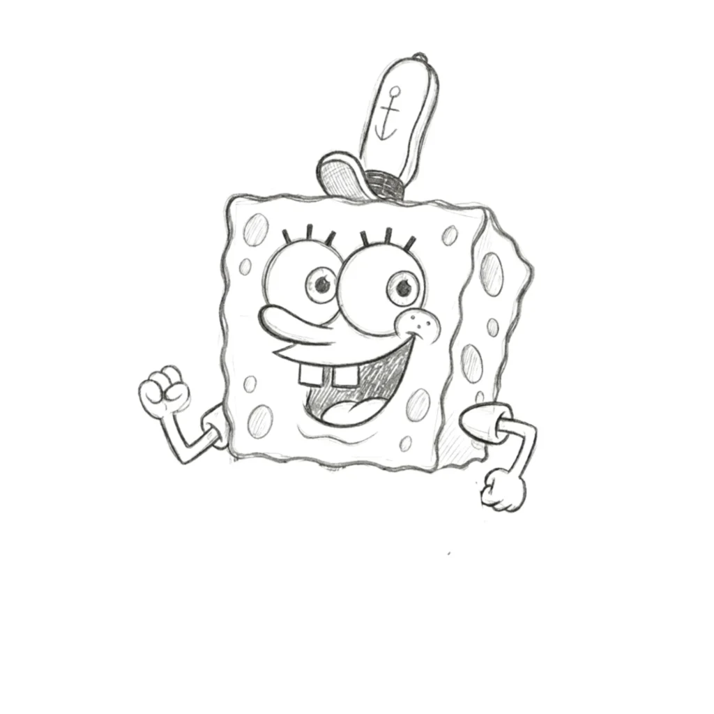 Step 8 Draw Mouth