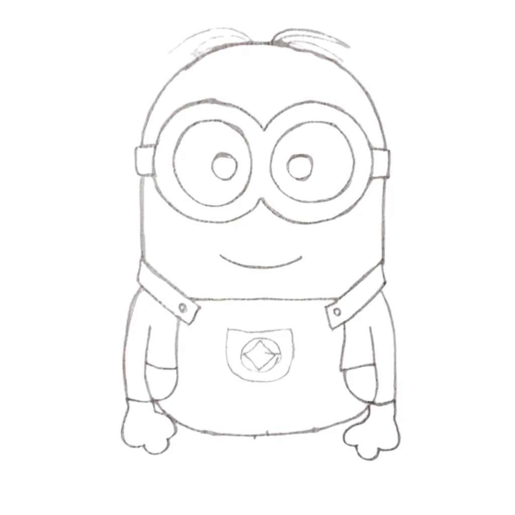 Step 7 Draw Hands