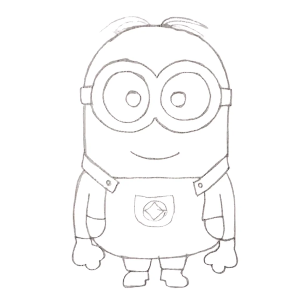 Step 8 Draw Legs