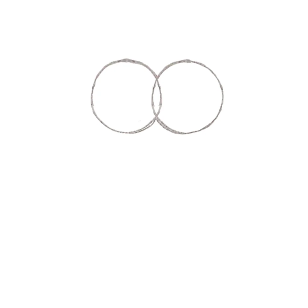 Step 1 Draw Two Circles