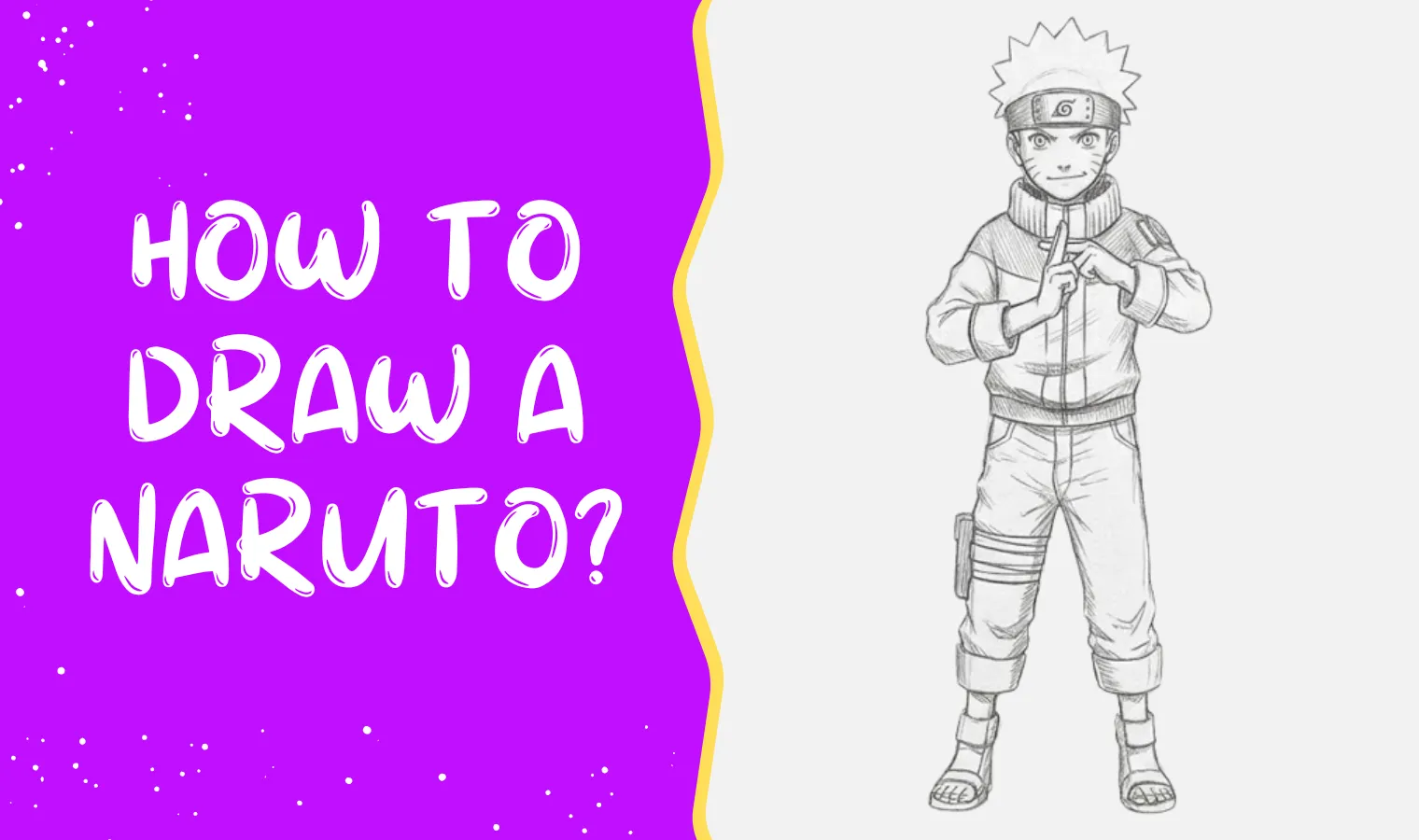 How To Draw A Naruto
