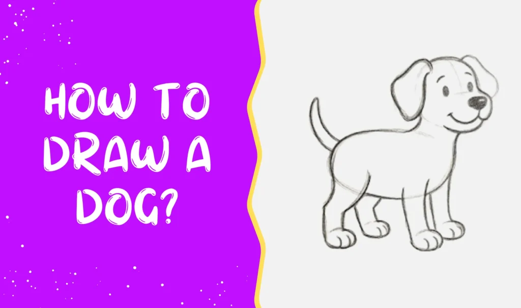 How to draw a dog?