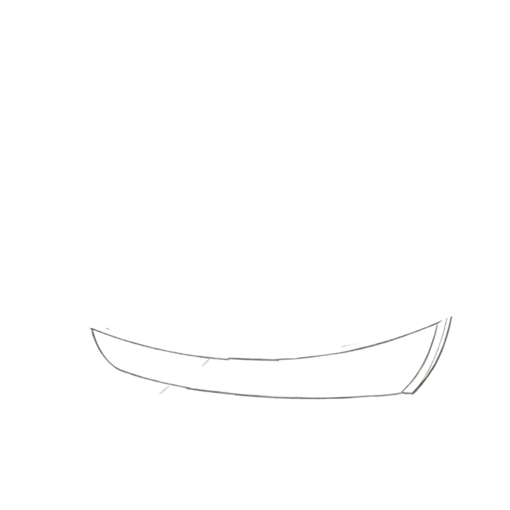 Step 2 Draw the Boat Body