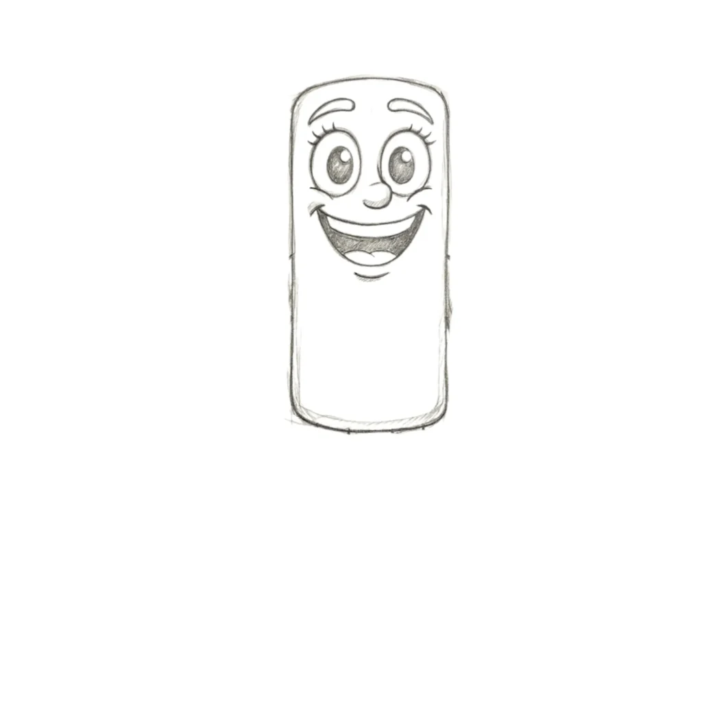 Step 2 Draw Face Details