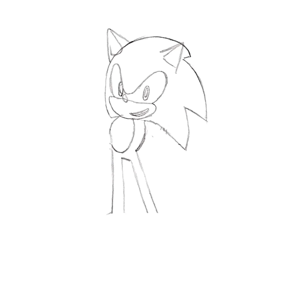 Step 6 Draw Legs