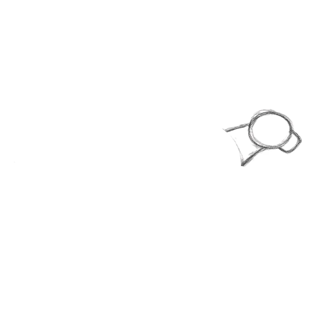 Step 2 Draw Two Lines for Neck