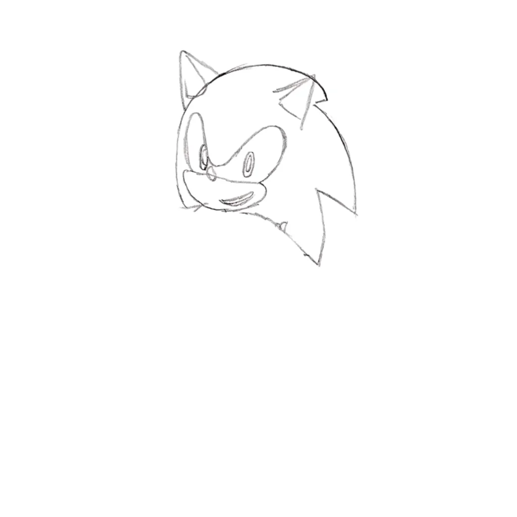 Step 4 Draw the Mouth