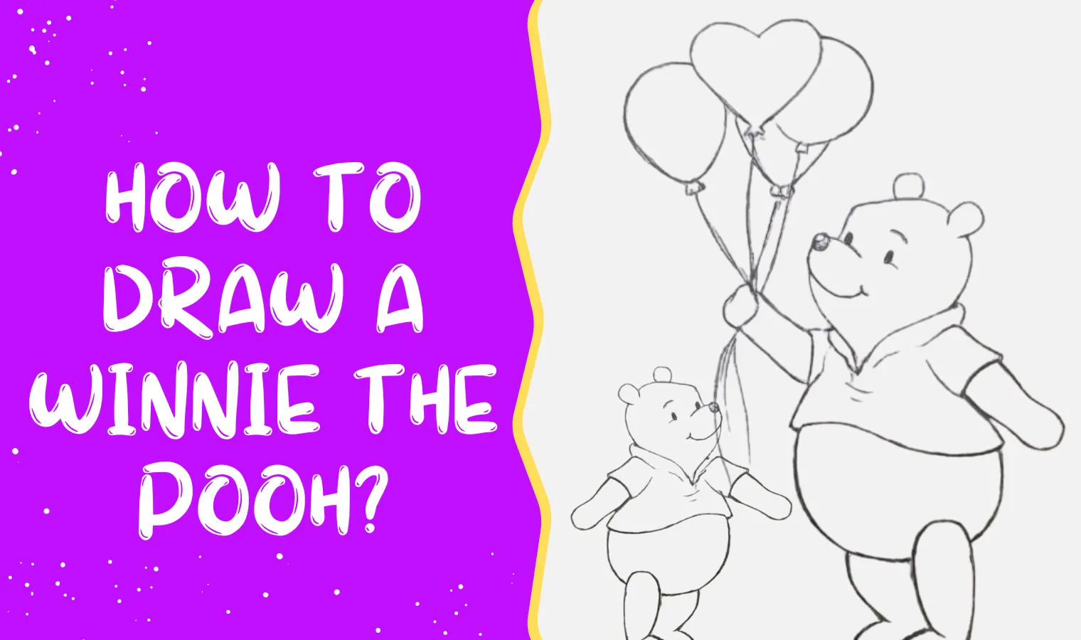 How To Draw A winnie the pooh